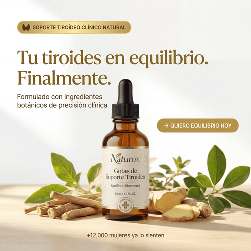 Naturox - Soporte de Tiroídes Natural Clínico