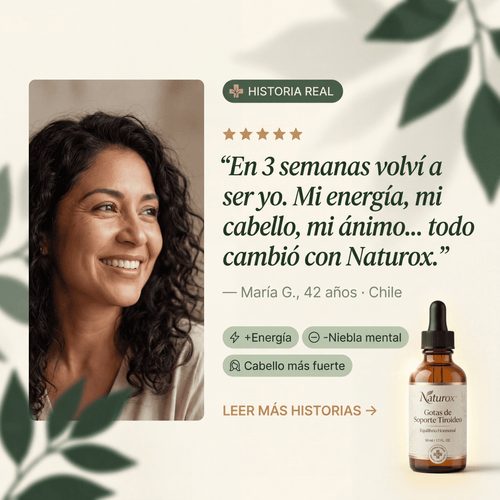 Naturox - Soporte de Tiroídes Natural Clínico