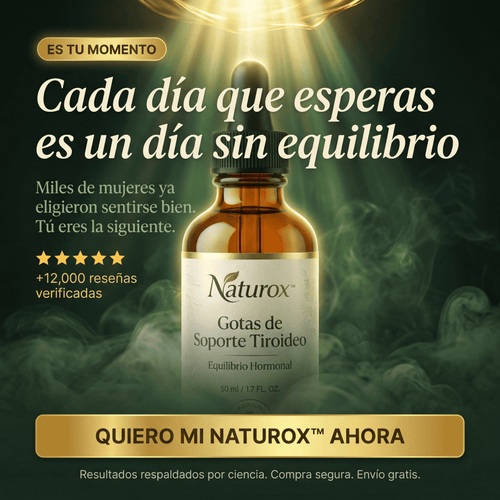 Naturox - Soporte de Tiroídes Natural Clínico
