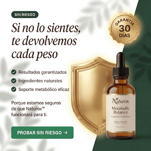 Naturox - Metabolic Balance Energía, Claridad y Metabolismo en Gotas