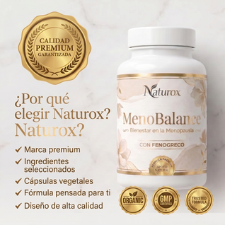 MenoBalance - Apoyo a la Menopausia con Fenogreco