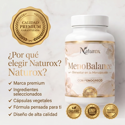 MenoBalance - Apoyo a la Menopausia con Fenogreco