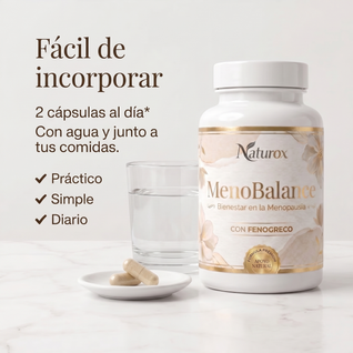 MenoBalance - Apoyo a la Menopausia con Fenogreco