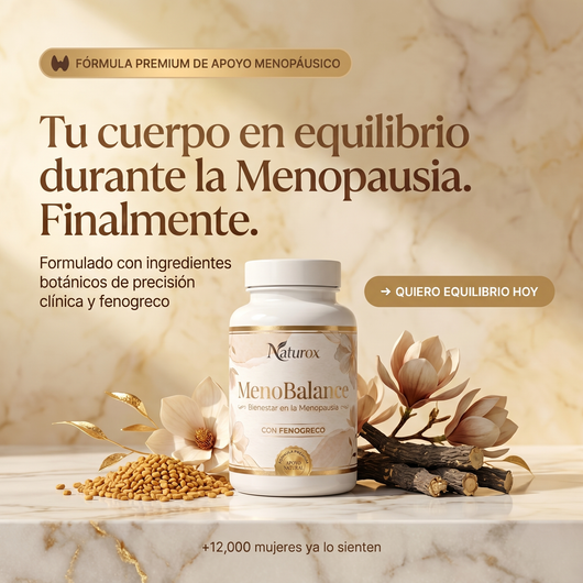 MenoBalance - Apoyo a la Menopausia con Fenogreco